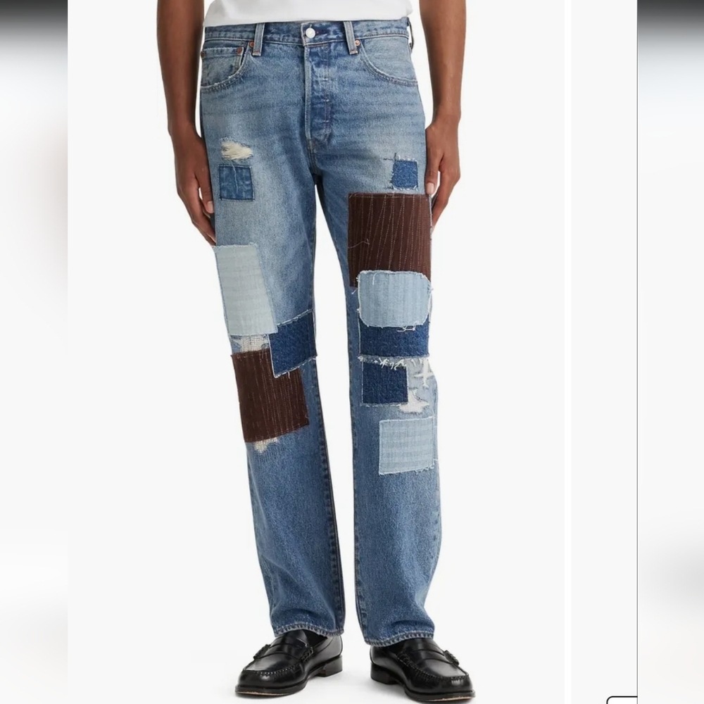 Levis Premium 501 '93  Patchwork Jeans 31